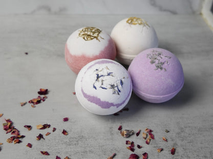 Bath Bomb, Scented with Essential Oils, 4.5oz Each